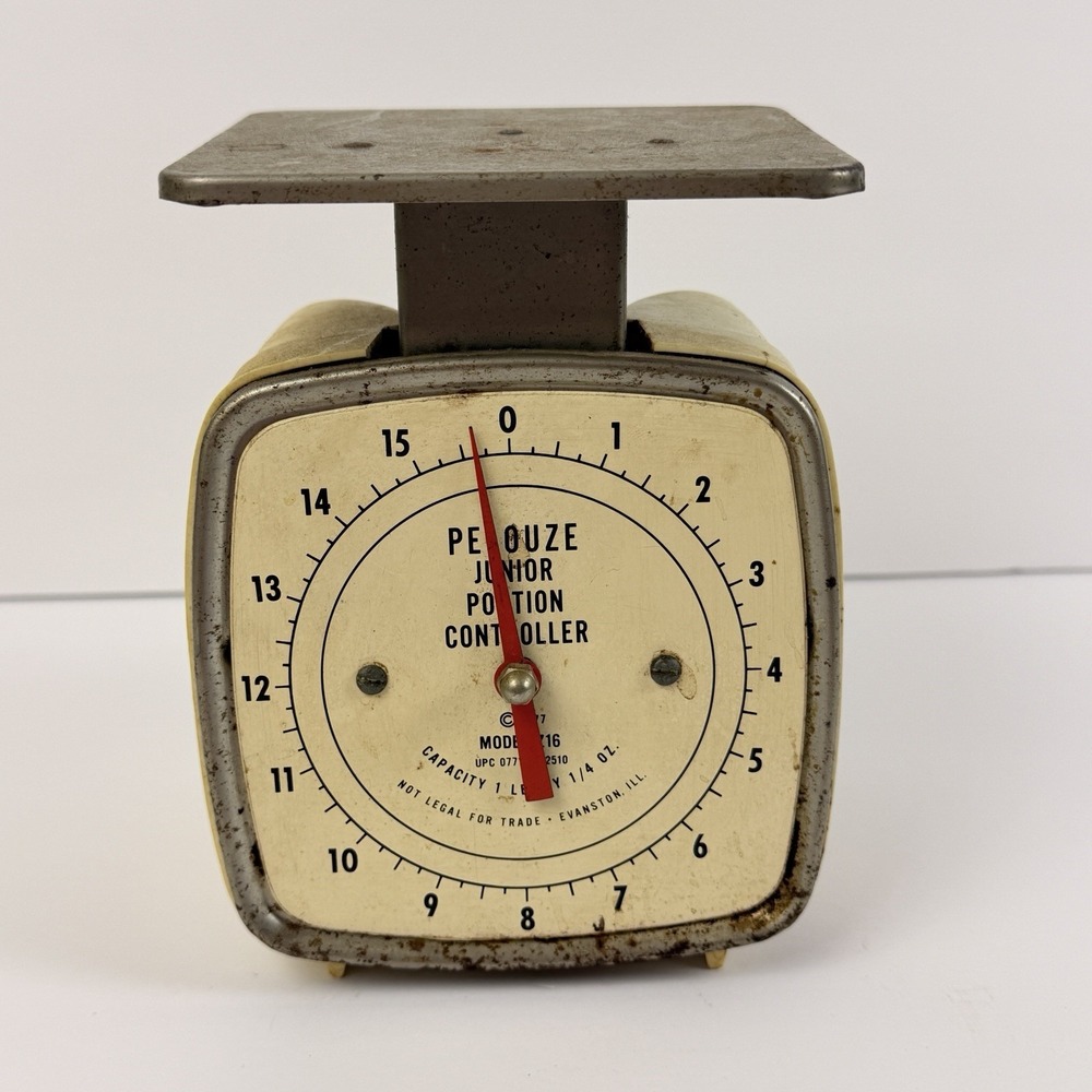 Rare Pelouze Junior Portion‎ Controller Scale Kitchen Decor Cottagecore Vinatge
